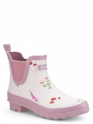 Cotswold Wildflower Ankle Wellingtons Pink