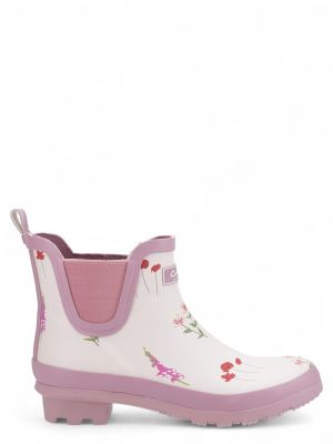 Cotswold Wildflower Ankle Wellingtons Pink