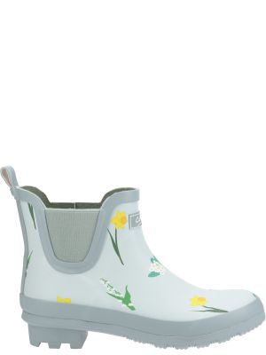 Cotswold Wildflower Ankle Wellingtons Mint