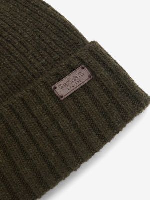 Barbour Men's Carlton Beanie Dark Green 