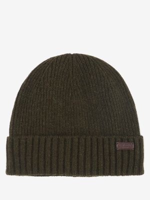 Barbour Men's Carlton Beanie Dark Green 