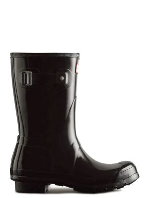 Hunter Women's Original Short Gloss Black