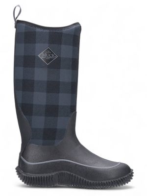 Muck Boots Womens Hale Grey Plaid