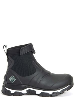 Muck Boots Womens Apex Mid Zip Black
